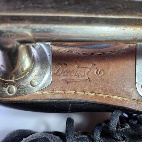 Daoust Canada Vintage Speed Skates Mens 9 Dunnes Lake Placid Blades incl. liners - Picture 3 of 16